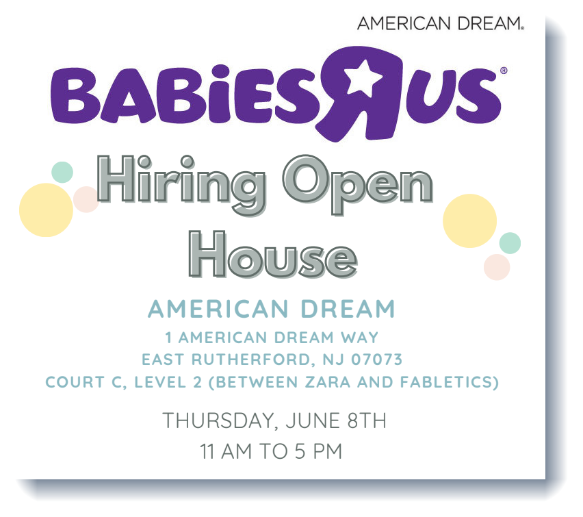 Babies R Us Job Fair at AD - 6/8/23