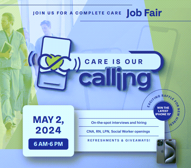 Complete Care Job Fair - 5/2/24