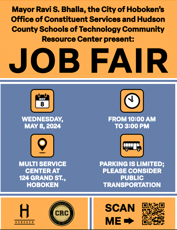 Hoboken Job Fair 5-8-24