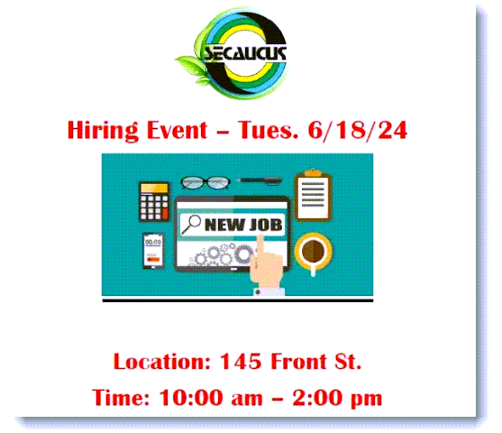 Secaucus Hiring Event - 6/18/24