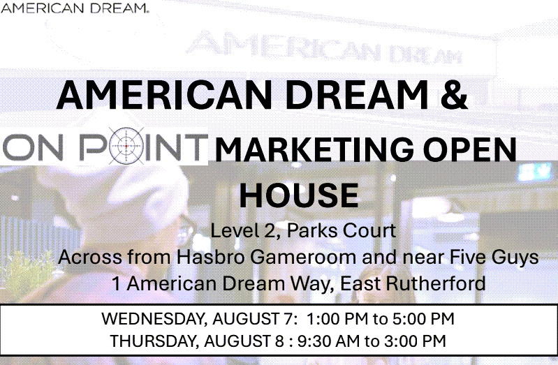 American Dream & On Point Marketing Hiring Event - 8/7 & 8/8/24