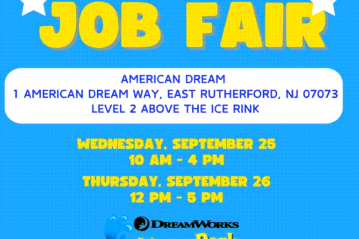 American Dream Water Park Hiring Event - 9/25 & 9/26/24