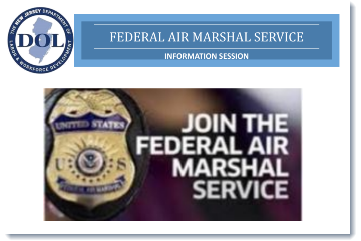 Federal Air Marshall Virtual Information Session - 10/23/24