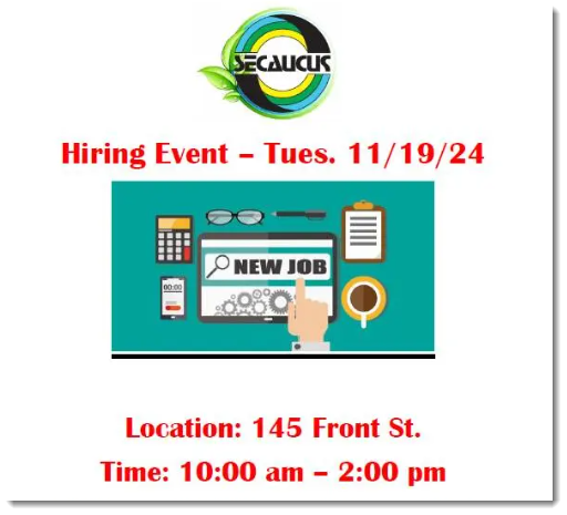 Secaucus Hiring Event - 11-19-24