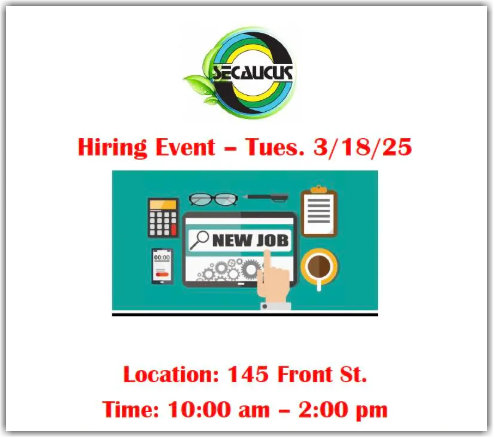 Secaucus Hiring Event - 3/18/25