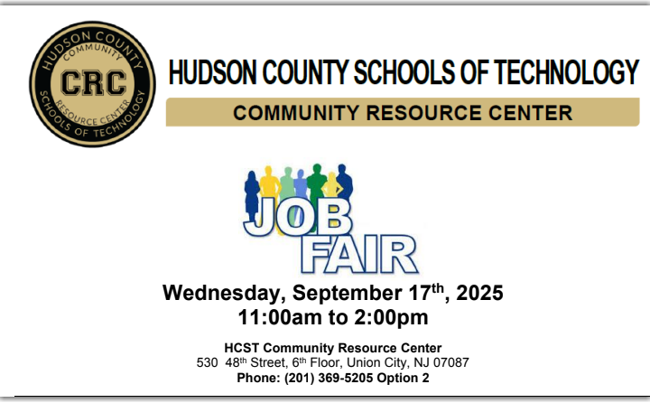 CRC On-Site Job Fair – 9/17/25