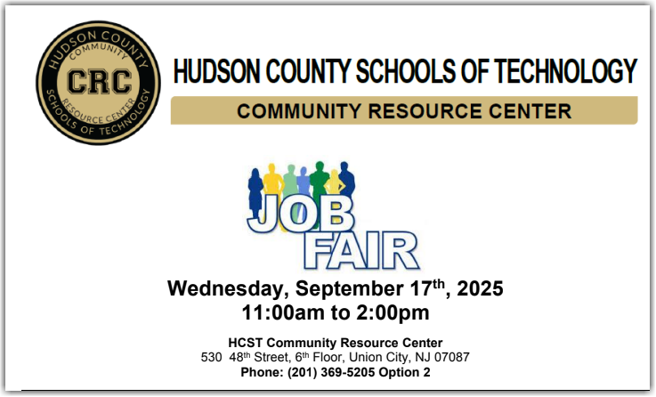 CRC On-Site Job Fair – 9/17/25