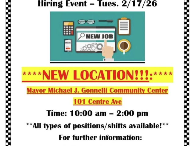 Secaucus Job Fair – 2/17/26