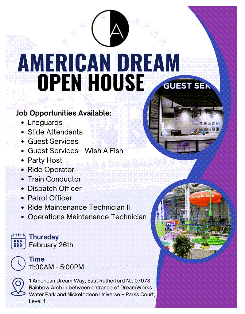 American Dream Open House – 2/26/26