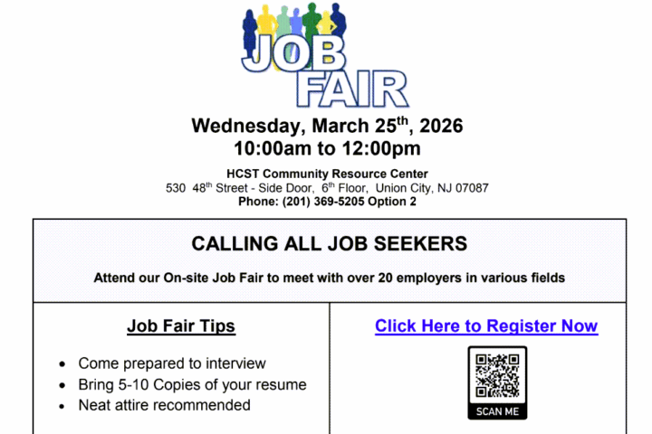 HCST CRC Job Fair – 3/25/26